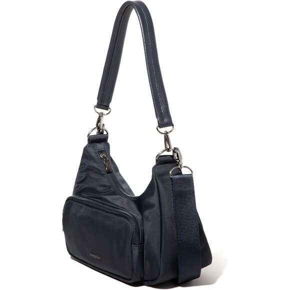 Crossbody Bag Vegan Leather RFID Card Holder Adjustable Straps Women - Picture 2 of 7